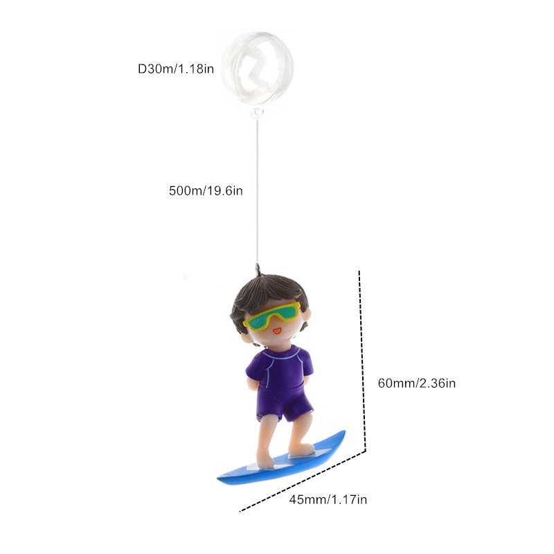Ragazzo da surf blu cielo