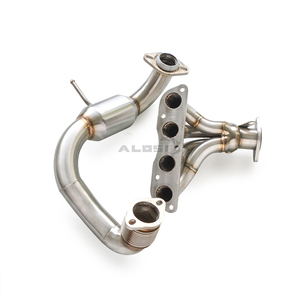 Toyota Mr2 Mrs 1.8 2000-2005 paslanmaz çelik spor Downspout dönüştürücü için yüksek akışlı egzoz manifoldu güç yükseltme - Product Image 3