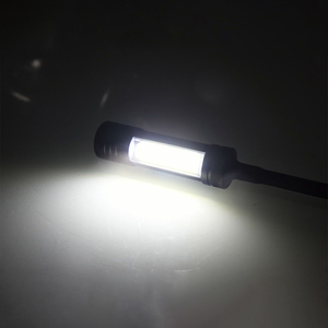 2 in 1 COB LEDワークライト検査トーチライト、クランプ付き充電式フレキシブルライト、屋外キャンプ用家庭用 - Product Image 4