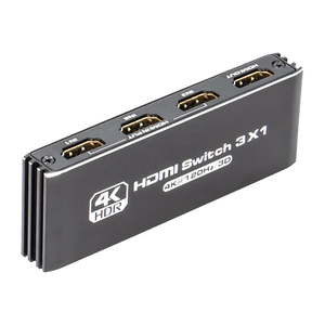 3 puertos HDMI2.0 Switch 3X1 4K 120Hz Switcher EDID2.2 sin necesidad de enchufe de interruptor de alimentación y reproducción HDMI - Product Image 3