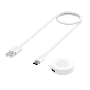 适用于华为手表GT3 GT4手表磁性适配器充电器的新型1m长<span class=keywords><strong>USB</strong></span> A接口无线充电电缆