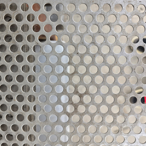 Corrosione preventiva perforata punzonatura insonorizzazione in acciaio inox lamiera di ferro zincato punzonatura rete - Product Image 1