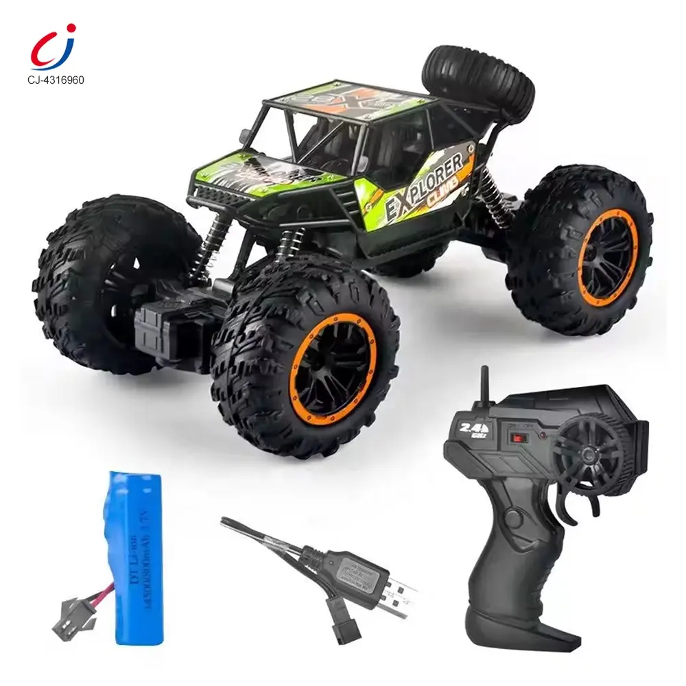 Chengji 1/18 Alloy Remote Control Car toys 2.4G Off-Road Climbing Vehicle With Lights Electric Street Stall Children'S Toy Car