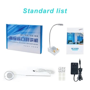 <strong>Intercom</strong> Bank Window <strong>Intercom</strong> System Dual <strong>Way</strong> Interphone Window <strong>Speaker</strong> Two-<strong>way</strong> <strong>Intercom</strong> for Pharmacy Bank - Product Image 2