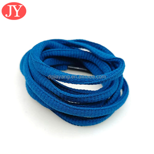 Oval yarım yuvarlak spor ayakkabı danteller Polyester kauçuk uçlu çizme bağcıkları ve koşu ayakkabıları için Metal ipuçları ile Hoodie dizeleri - Product Image 2
