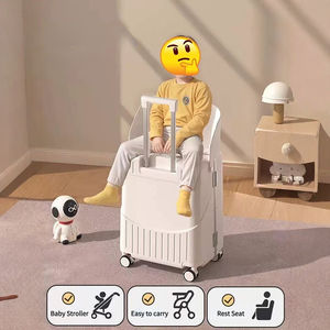 22 इंच के कार्टून शैली वाटरप्रूफ पीसी सामान बच्चे चलने के लिए टेसा लॉक के साथ बच्चों की यात्रा के लिए आवश्यक - Product Image 2