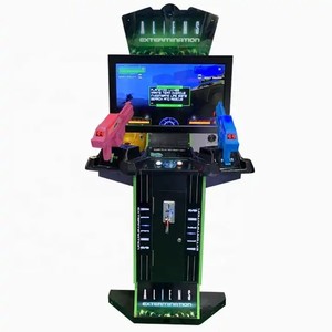 42 ”外星人灭绝投币机操作票街机射击游戏