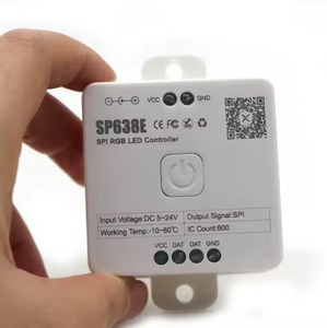 2024 colore dei sogni Led striscia RGB Controller SP638E DC5-24V SPI LED Controller musica a colori magici Led Dimmer Smart Bluetooth Control - Product Image 1