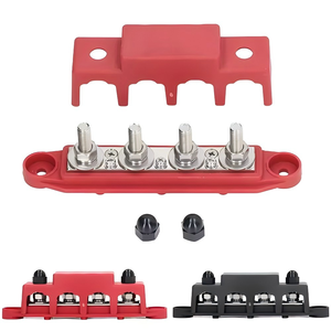 4-Post 250 Amp deniz RV bara kutusu güç dağıtım bloğu M8 Terminal çıtçıt kapak ile otomotiv deniz uygulamaları için - Product Image 5