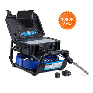 40M Cable Sewer Tube Inspection System With ABS Pipe Camera Inspection And Meter Distance Counter、KeyboardためText Input - Product Image 2