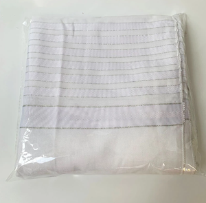 יודאיקה tallit צעיף Tallit לבן פוליאסטר רצועת <span class=keywords><strong>Tallis</strong></span> תיק תפילת צעיף Tallit ישראל מתנה 140x190cm