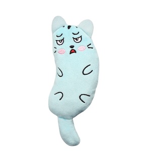 Lindos juguetes interactivos para gatos de peluche rellenos de hierba gatera entretenida 2024 nuevos juguetes de hierba gatera para masticar gatos - Product Image 6