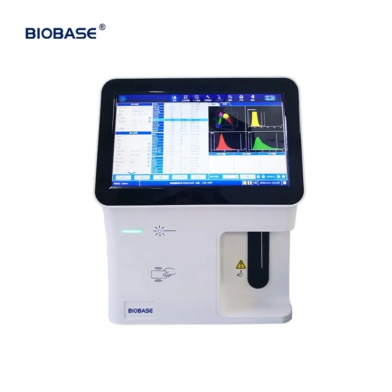 BIOBASE Chine analyseur d'hématologie en 5 parties 60 tests/heure affichages 3D BK-6310 compteur de cellules sanguines automatique pour laboratoire