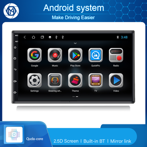 Werkseitige Lieferung 7 Zoll 2 32G Touchscreen Auto Stereo BT Navigations funktion Autoradio Radio FM USB <span class=keywords><strong>SD</strong></span> Karte Video Player T3L