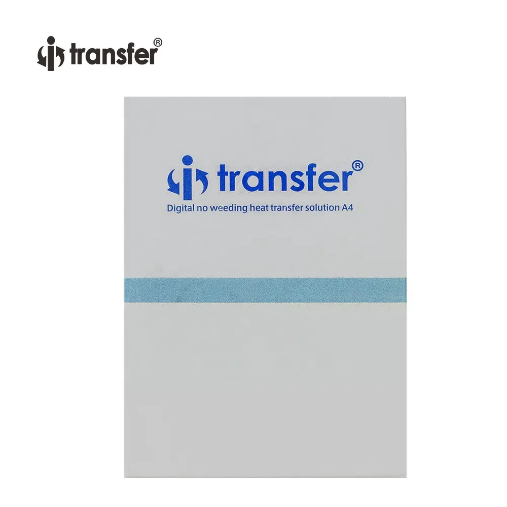 A4 beyaz DTF yazıcı için PET Film T shirt baskı ısı transferi doğrudan Transfer baskı A4 DTF Film