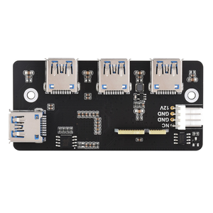 Adaptador PCIe a USB 3,2 Gen1 para Módulo de cómputo Raspberry Pi 4 Placa IO 4x HS USB integrado VL805 controlador de chip Plug and Play gratis - Product Image 2