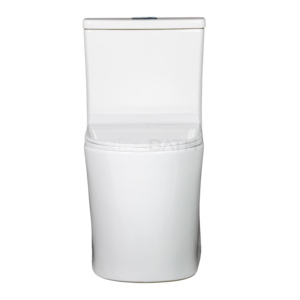 ORTONBATH Siphon Jet Flush <strong>Toilet</strong> With Elongated One Piece Bowl Dual 1.1/1.28 <strong>GPF</strong> and Slow Soft Close Seat INODOROS