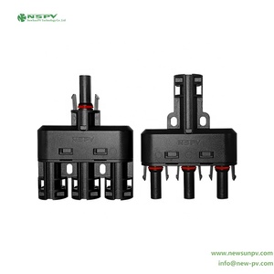 IP68 Waterproof <strong>3</strong> to <strong>1</strong> Solar Branch Connectors 1500VDC 60A PV Y Branch for Solar Panel Parallel Connection Solar <strong>Splitter</strong> - Product Image 2