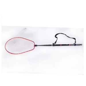 Karbon malzeme 9 bölüm balıkçılık el Net teleskopik katlanabilir tor ağı knock Down Net kafa - Product Image 1