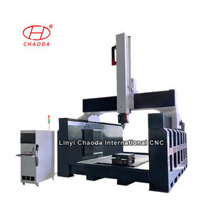 Máquina enrutadora de fabricante cnc de 5 ejes con eje giratorio para moldeo 3d - Product Image 5