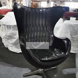 Aviator Wingback Stoel Mid Century Vintage Top Grain Lederen Bureaustoel Antieke Verontruste Lederen Arm Stoel - Product Image 5