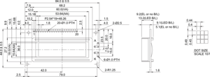 Soluzione di visualizzazione del modulo Lcd grafico Vg122X32A di prima qualità Wisetip con Sbn1661G-M18 Controller - Product Image 3