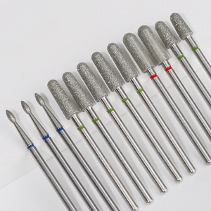 旋转指甲钻用小桶形电动指甲钻锉角质层清洁工具金刚石钻头 - Product Image 1