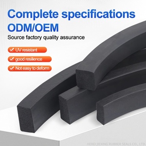 Alev geciktirici dikdörtgen kare sünger şerit <span class=keywords><strong>EPDM</strong></span> köpük kauçuk sızdırmazlık şeridi UV dayanıklı <span class=keywords><strong>Epdm</strong></span> sünger kauçuk sızdırmazlık şeridi - Product Image 3