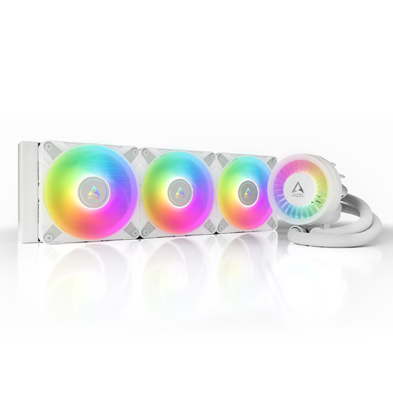 Congélateur liquide lll 360 argb blanc