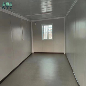 Ayrılabilir konteyner ev ofis yatak odası basit depo kullanımı için kolayca taşınabilir yarı yönetimli çelik modüler yapı - Product Image 6