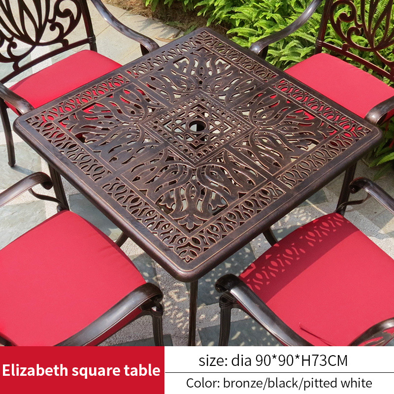 7-Elizeb square table 90*90cm