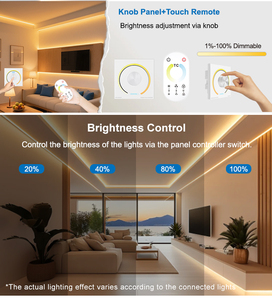 Панельный контроллер и сенсорный пульт дистанционного управления RF Remote PWM Dimmer настенный контроллер - Product Image 6