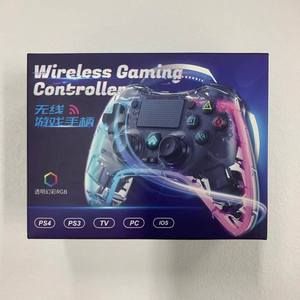 Controller di respirazione Wireless BT trasparente con luce RGB per PS4 Joysticks Controller di gioco per PS3 Switch PC TV Android IOS - Product Image 6