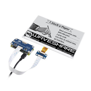Roarkit 7.5inch E-Ink E-Paper Display HAT for <strong>Raspberry</strong> <strong>Pi</strong> 800*480 Resolution with Embedded <strong>Controller</strong>