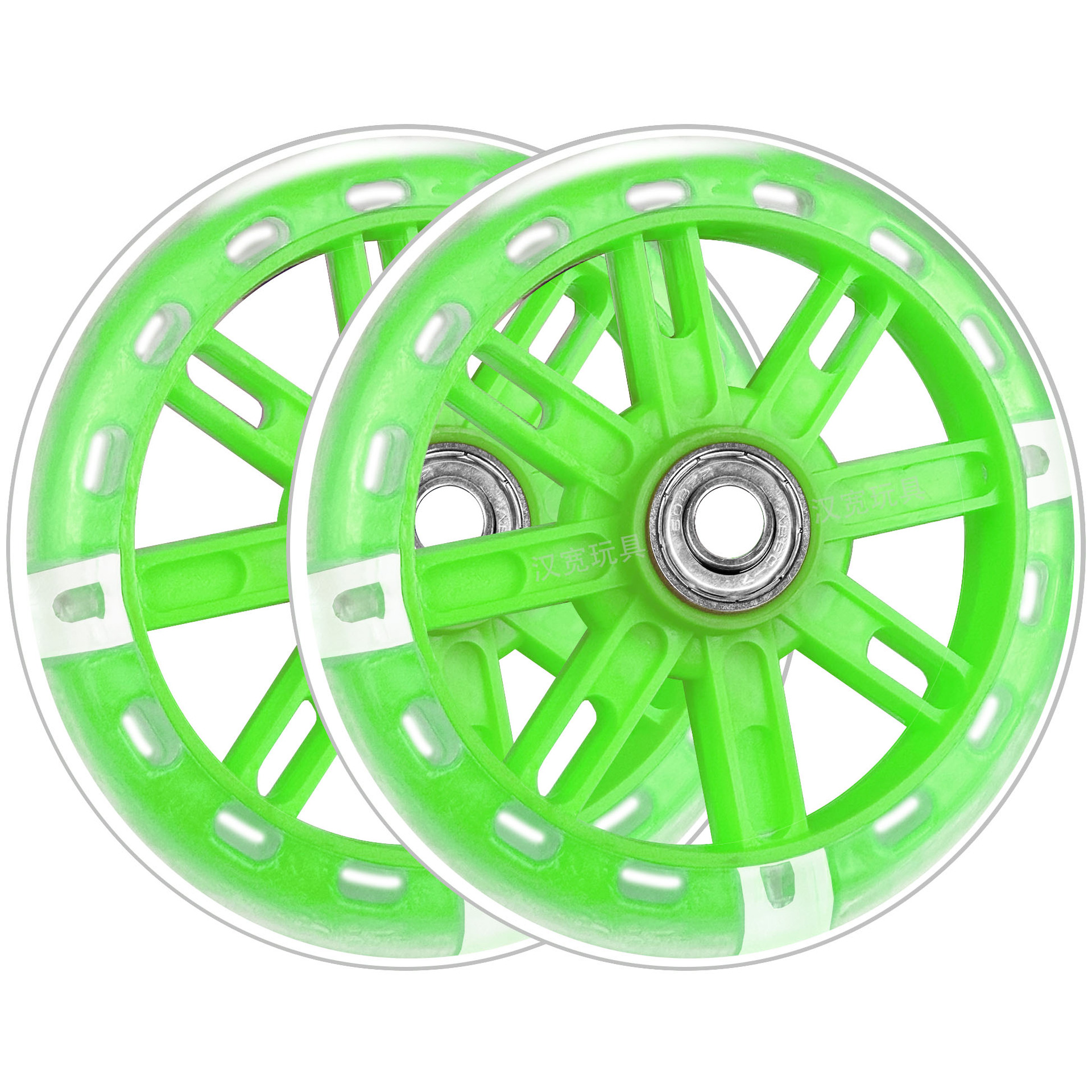 green only wheels