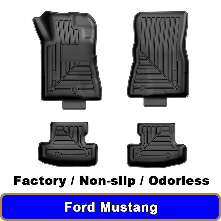2015-2026 para alfombrillas de coche Ford Mustang