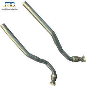 JTLD ท่อดาวน์ไปป์สแตนเลสขัดเงา,ท่อผ่าหน้าสำหรับ Audi A7 C7 3.0 Tfsi - Product Image 5