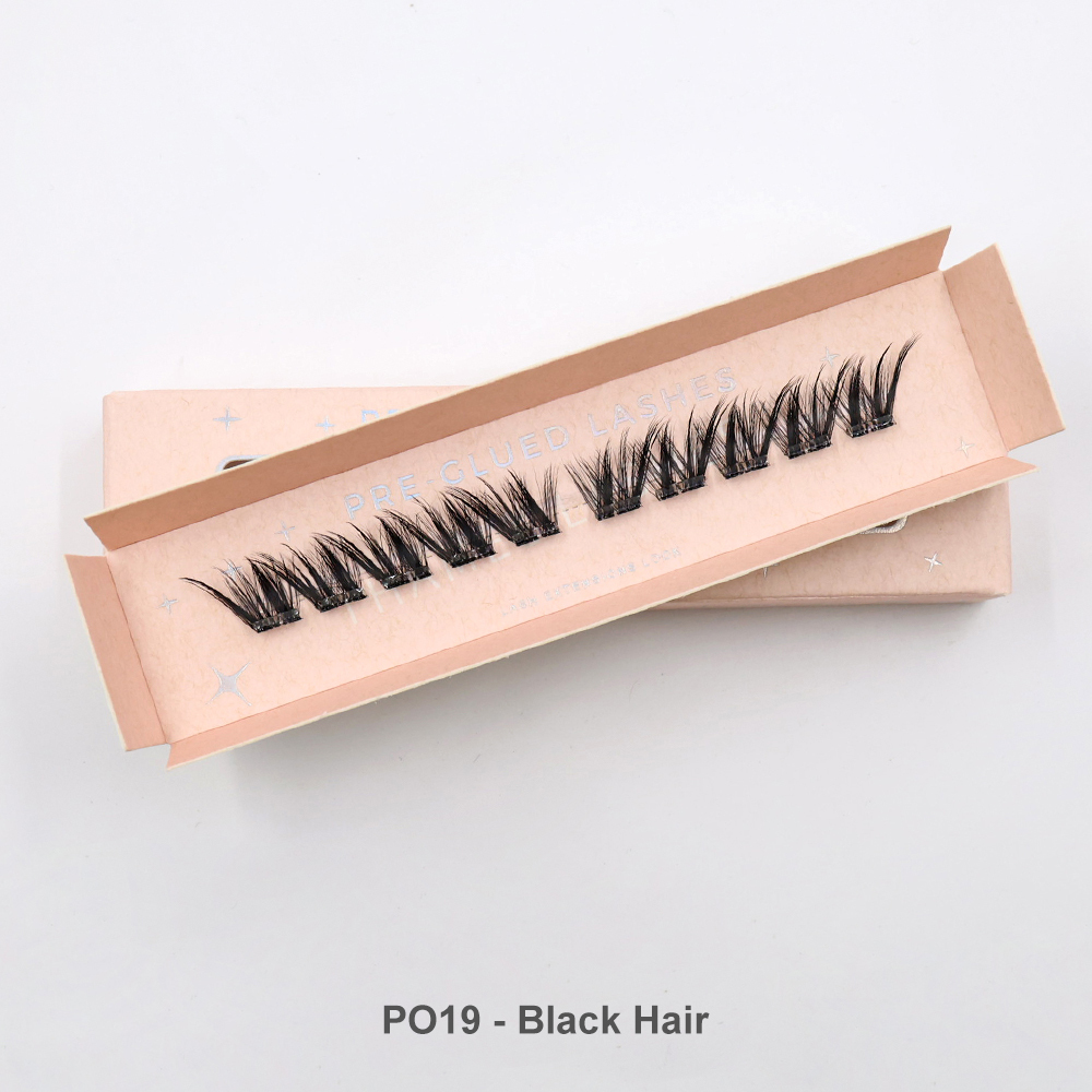 1 ligne - PO 19 - Cheveux Noirs