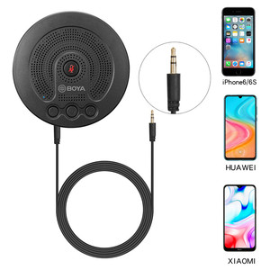 BOYA BY-BMM400 çok yönlü mikrofon mikrofon hoparlör ile video konferans için akıllı telefon PC için kullanılan 360 konferans araması - Product Image 6