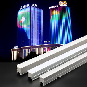 Gebäude Dynamische Steuerung Programmier bare lineare Außen leuchten Streifen läuft außen Dmx 512 Rgb Pixel Tube Led - Product Image 1