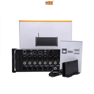 XR16 16 Channels 8 Programmable 8 Line <strong>Inputs</strong> Integrated WiFi Module and USB Stereo <strong>Recorder</strong> Professional Audio Mixer - Product Image 2