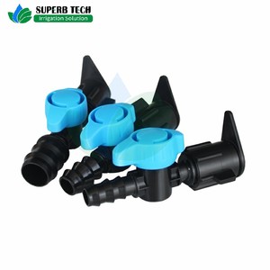 优质厂家直销塑料灌溉配件低价平放软管倒钩灌溉阀 - Product Image 2