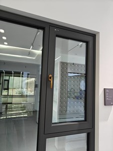 KT 90 Modernes Design Aluminium-Doppelglas-Falt fenster Antiruido-Rahmen Feste offene Dichtung funktion für den Außenbereich - Product Image 6