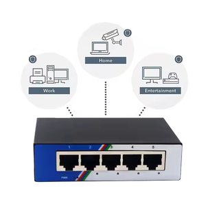 Jue Hong 5/8/10 Port Mini Ethernet ağ anahtarı 100 M 10/100 Mbps yönetilmeyen Splitter SNMP fonksiyonu tak çalıştır masaüstü cihazı - Product Image 3