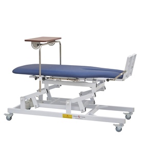 Cổ điển màu xanh biến Chiều cao nghiêng bảng điện <span class=keywords><strong>hi</strong></span>-thấp trẻ em nghiêng bảng cho phục hồi chức năng trị liệu giường với dây đai - Product Image 4