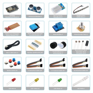 Arduino için IoT Breadboard WiFi sensör modülü kiti için LAFVIN Wifi ESP8266 geliştirme kurulu başlangıç kiti