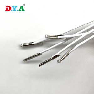 Wholesale Price <strong>Customized</strong> <strong>Size</strong> 1mm 2mm 3mm Black and White Colorful Round Cord <strong>Elastic</strong> Barbed <strong>String</strong> With Steel Clips - Product Image 4