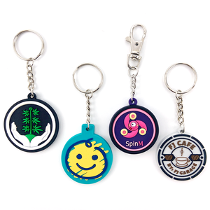 Factory Custom Logo 2D Soft Pvc Plastic Keychain Promotion Gift Uv <strong>Printing</strong> <strong>Key</strong> Chain 3D Silicone Rubber <strong>Key</strong> Ring Rubber Pvc Keychain - Product Image 2