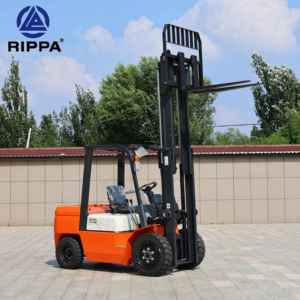 CE approvato 4x4 idraulico Diesel carico e scarico forcella elevatore completamente terreno carrello elevatore per la vendita - Product Image 5