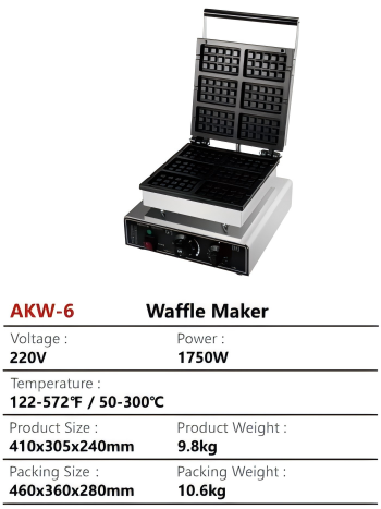 AKW-6 plateado